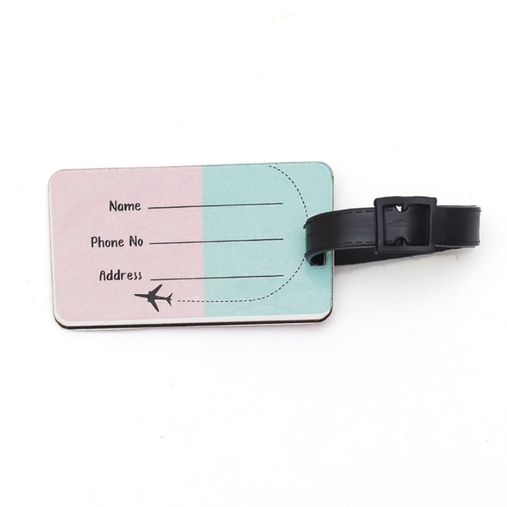 Custom MDF Luggage Tags Manufacturer & Maker