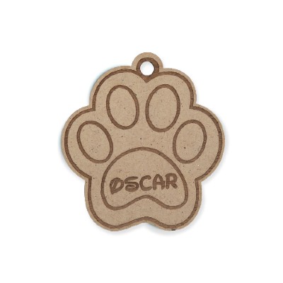 Custom MDF Dog Tags manufacturer and maker from Delhi India