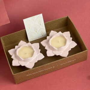 CG024: LOTUS CANDLES