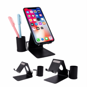 METAL MULTI  MOBILE STAND  WITH PEN STAND