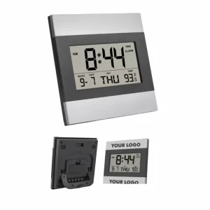 LARGE DISPAY CLOCK WITH DAY, DATE &  TEMPERATURE